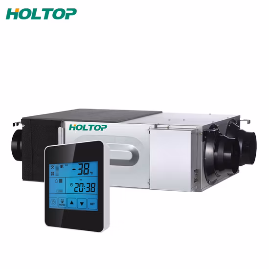 Home Mechanical Air Slim Design Erv Hrv Heat Energy Recovery Exhaust Ventilation System Air Handling Unit