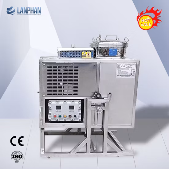 Machine professionnelle de récupération de solvants en acier inoxydable