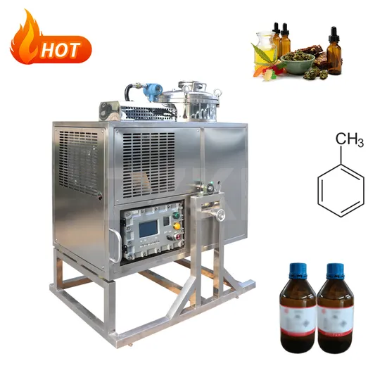 Machine de récupération de solvant d'équipement de récupération de traitement de solvant pour le recyclage de l'éthanol