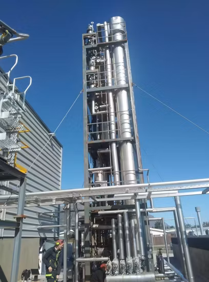 Système de distillation sous vide d'alcool médical