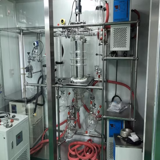 Système de distillation moléculaire sous vide, prix d'usine, pour huile essentielle