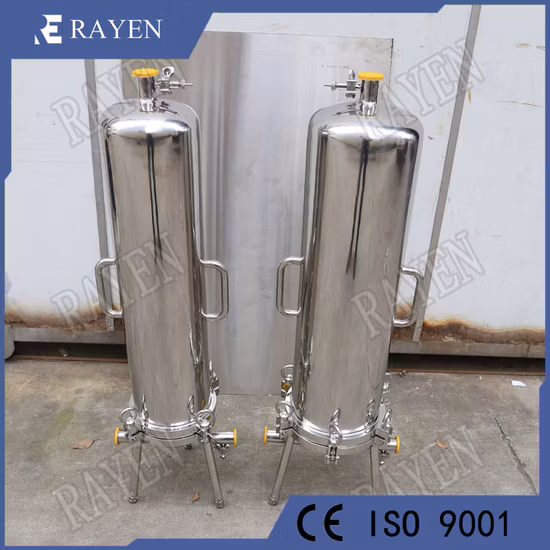 Systèmes de filtration liquide de filtre de cartouche d'acier inoxydable de catégorie comestible solides solubles